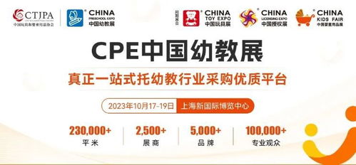 涉及玩具 教育 嬰童用品領(lǐng)域 一波展覽將在本周開展